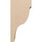 Ekena Millwork 12"W x 12"D x 24"H Wide Garner Rough Cedar Woodgrain TimberThane Corbel, Primed Tan CORUR12X12X24GARRCPR - alternate 4